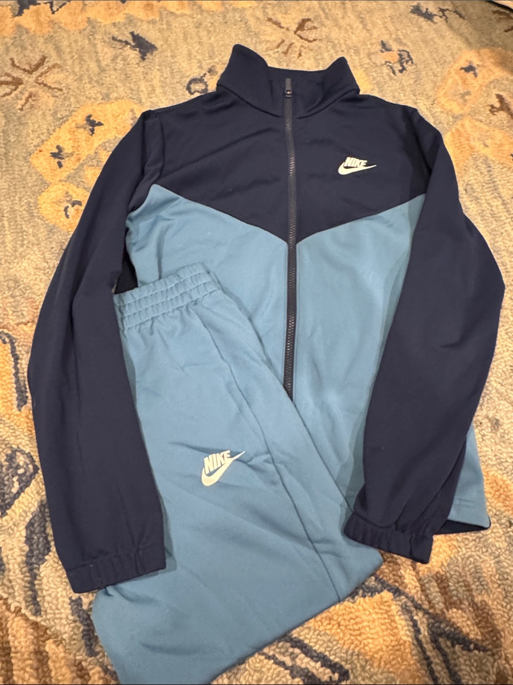 Nike Two-Tone Track Set (jacket & pants)